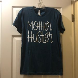 Mother Hustler Tee (Steel Blue)